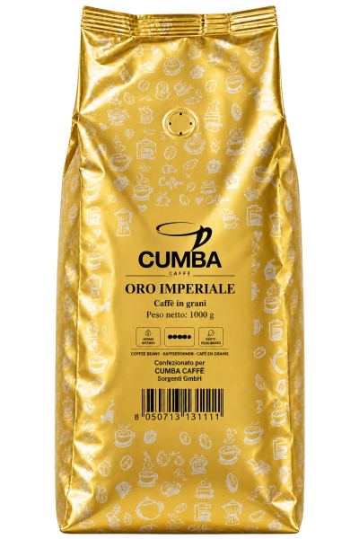 CUMBA Caffè ORO Imperiale – Kaffeebohnen 1 kg