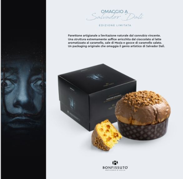 Panettone Bonfissuto Street Art Salvador Dali' Limited Edition