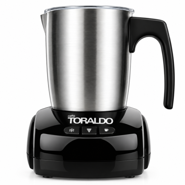 Caffè Toraldo Elektrischer Milchaufschäumer Schwarz