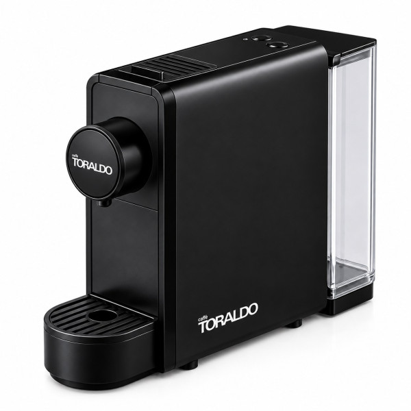 Caffè Toraldo Kapselkaffeemaschine Schwarz