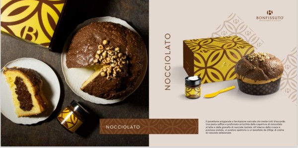 Panettone Bonfissuto Nocciolato