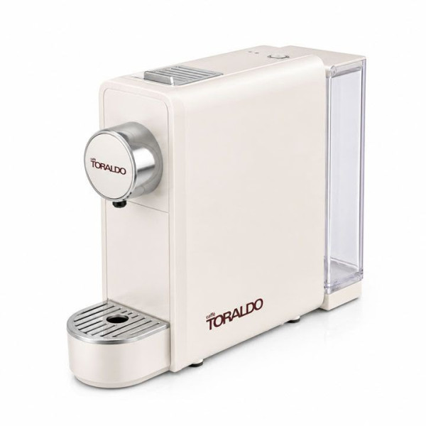 Caffè Toraldo Kapselkaffeemaschine Weiss