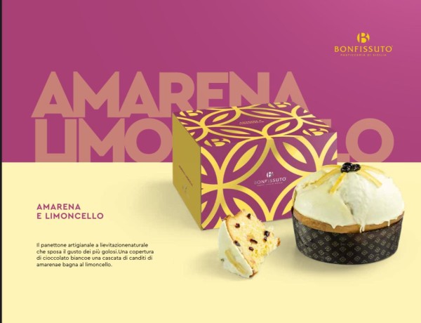 Bonfissuto Panettone Amarena e Limoncello