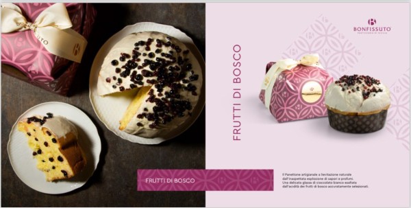 Panettone Bonfissuto Frutti di Bosco
