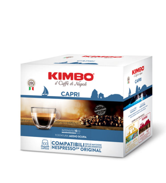 Kimbo Capri – 100 Kapseln – Nespresso® Original kompatibel