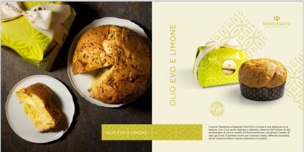 Panettone Bonfissuto Olio Evo e Limone Senza Lattosio (Laktosefrei)