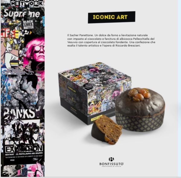 Panettone Bonfissuto Iconic Art Limited Edition